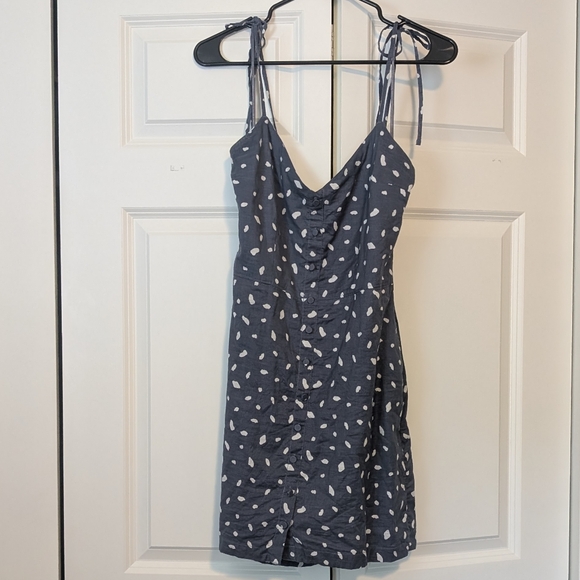 Abercrombie & Fitch Cotton Polka Dot Dress - Picture 1 of 11